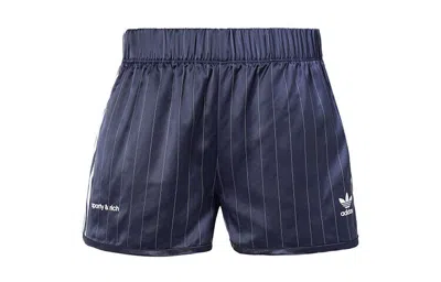 Pre-owned Adidas Originals X Sporty Rich Track Short Navy/cream - In5253 In Ivory