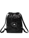 Adidas Originals X Stella Mccartney Gymsack Backpack In Black