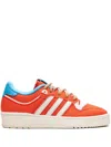 Adidas Originals X The Simpsons Rivalry Low '86 "treehouse Of Horrors" Sneakers In Orange