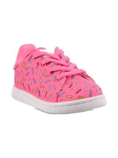 Adidas Originals Babies' X The Simpsons Stan Smith "semi Solar Pink" Sneakers