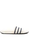Adidas Originals Adilette Slides In White
