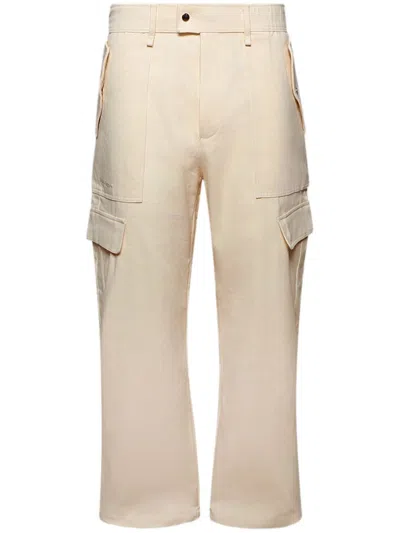 Adidas Originals X Wales Bonner Cargo Pants In Neutrals