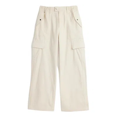 Adidas Originals Men S Wales Bonner Cargo Track Pants Wonder In White