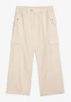 Adidas Originals Adidas By Wales Bonner Ivory Cotton Cargo Trousers In White