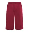 Adidas Originals Adidas X Wales Bonner Sport Shorts With Iconic Stripes In Red