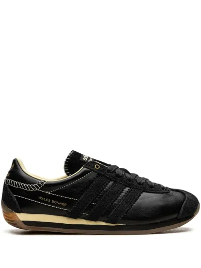 Adidas Originals Wales Bonner Panelled Sneakers In Black