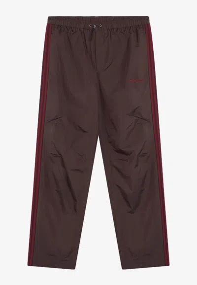 ADIDAS ORIGINALS X WALES BONNER EMBROIDERED LOGO TRACK PANTS