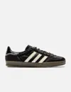 Adidas Originals Adidas By Wales Bonner Chocolate Calf Hair Adidas X Wales Bonner Gazzelle Sneakers In Blue