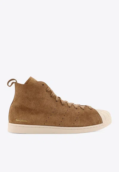 Adidas Originals X Wales Bonner Hi Suede High-top Sneakers