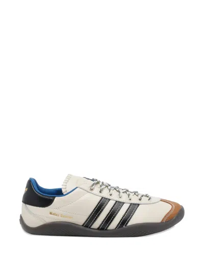 Adidas Originals Adidas By Wales Bonner Luxury Leather Sneakers For Men In Neutral