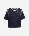Adidas Ori Ginals X Wales Bonner Knit T-shirt In Blue