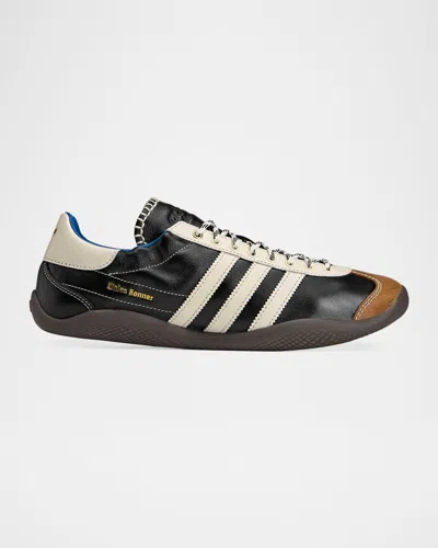 Adidas Originals Adidas By Wales Bonner Refined Minimalist Street Sneakers In Black