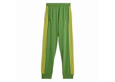 Pre-owned Adidas Originals X Wales Bonner Nylon Knit Track Pants In Crew Green