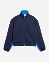 Adidas Ori Ginals X Wales Bonner Pique Track Top In Blue