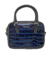 Adidas Originals X Wales Bonner Crocodile-embossed Tote Bag In Black