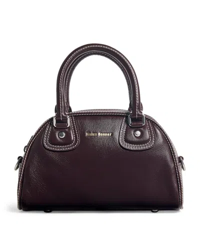 Adidas Originals X Wales Bonner Small Leather Cross-body Bag