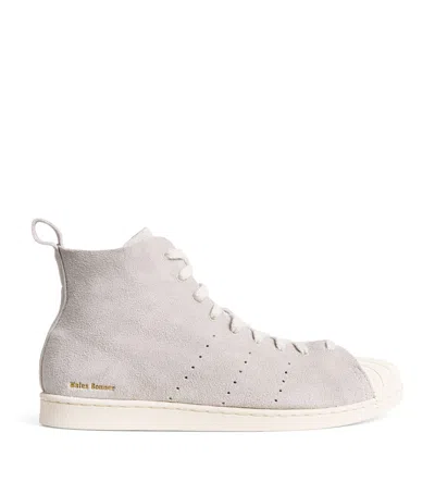 Adidas Originals X Wales Bonner Suede High-top Sneakers