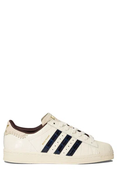 ADIDAS ORIGINALS X WALES BONNER SUPERSTAR EMBOSSED SNEAKERS
