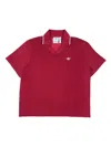 Adidas Originals Adidas X Wales Bonner Tiziano Red Terry Fabric Wales Bonner X Adidas Polo Shirt In Red