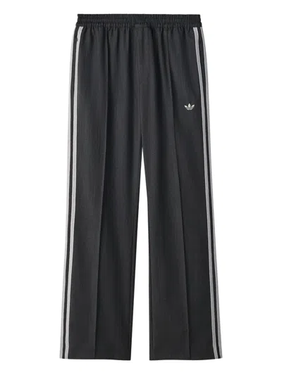 Adidas Originals X Wales Bonner Trefoil-logo Trousers In Black