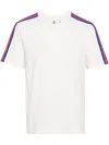 Adidas Originals Wales Bonner Webbing-trimmed Embroidered Organic Cotton-jersey T-shirt In Neutrals
