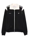 Adidas Originals X Wales Bonner Zip-up Sweatshirt In Black