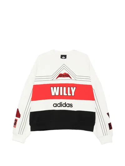 Adidas Originals X Willy Chavarria Bball Sweatshirt In Multi