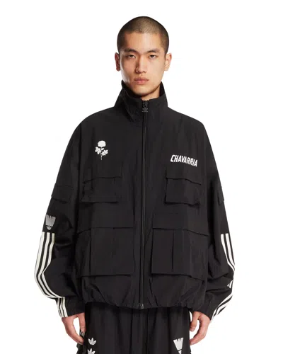 Adidas Originals X Willy Chavarria Black Cargo Jacket