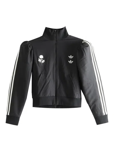 Adidas Originals X Willy Chavarria Blouse Zip-up Track Jacket In Black