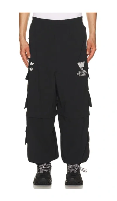 Adidas Originals X Willy Chavarria Cargo Pant In Black