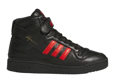 Adidas Originals X Willy Chavarria High-top Three-stripe Sneakers In Black