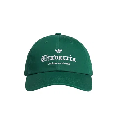 Adidas Originals Willy Chavarria Logo Hat Collegiate In Green