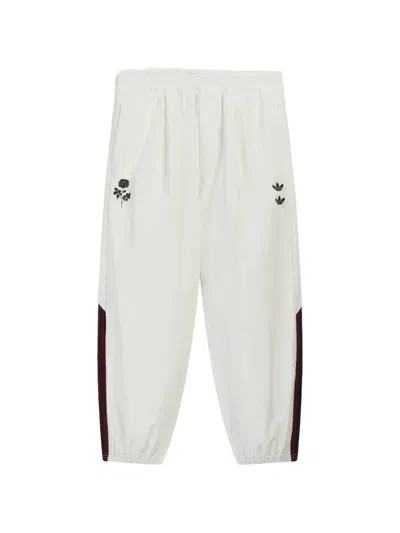 Adidas Originals X Willy Chavarria Logo-print Track Pants In White
