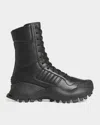 Adidas Originals X Willy Chavarria Forum Stripe Boots In Black