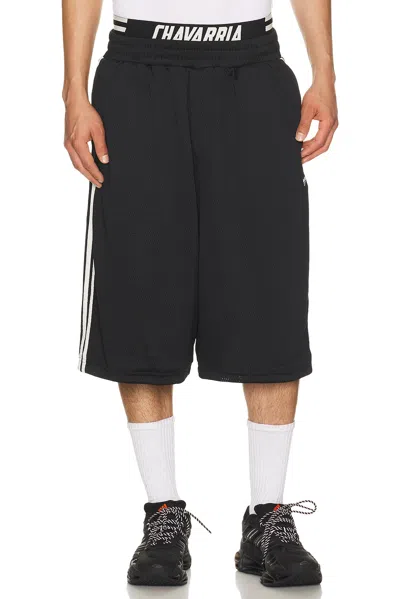 Adidas Originals X Willy Chavarria Mesh Short In Black