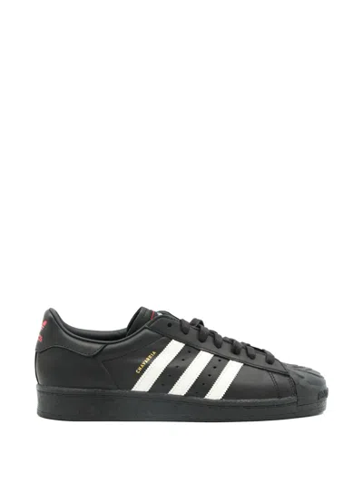 Adidas Originals X Willy Chavarria Superstar Sneakers In Black