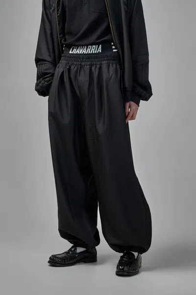 Adidas Originals X Willy Chavarria Twill Track Pants In Black
