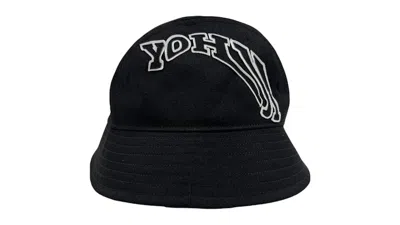 Pre-owned Adidas Originals X Y3 Bucket Hat In Black