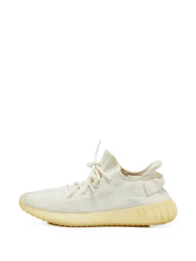 Pre-owned Adidas Originals X Yeezy Boost 350 V2 Low-top Sneakers In Neutral