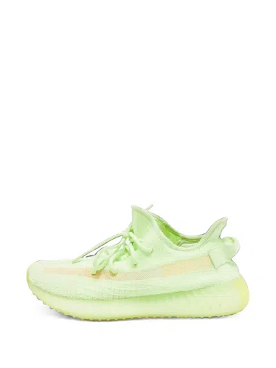 Pre-owned Adidas Originals X Yeezy Boost 350 V2 Sneakers In Green
