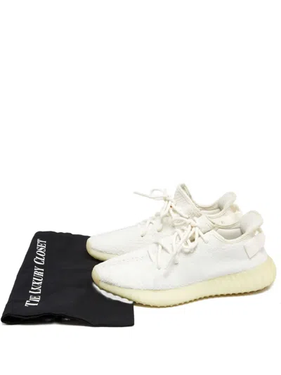 Pre-owned Adidas Originals X Yeezy Boost 350 V2 Sneakers In White