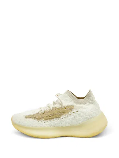 Pre-owned Adidas Originals X Yeezy Boost 380 Knit Sneakers In White
