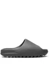 Adidas Originals X Yeezy "slate Grey" Slides In Grey