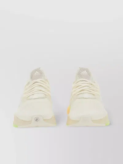 Adidas Originals X_plrboost Mesh Sneakers Contrast Sole In White