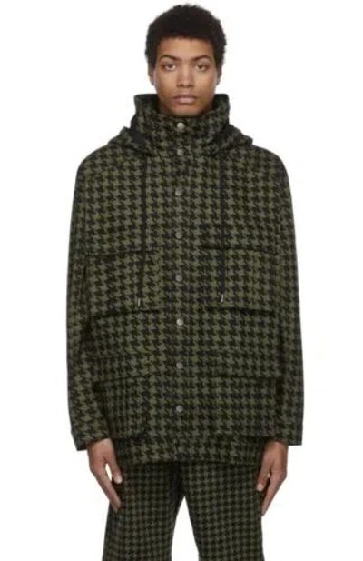 Pre-owned Adidas Originals Xl - Adidas X Ivy Park Men's Twill Heavyweight Jacket, Wild Pine/black