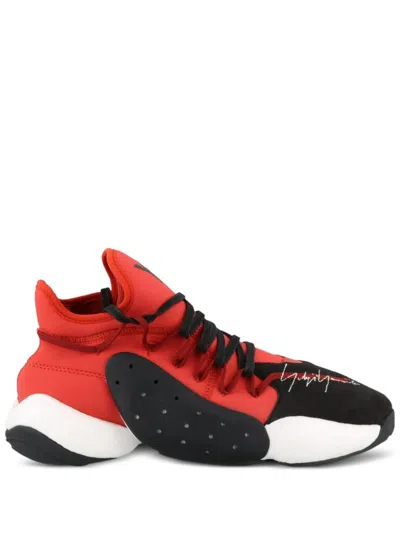 Adidas Originals Y-3 Byw Bball Sneakers In Red
