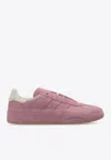 Adidas Originals Y-3 Gazelle Suede Low-top Sneakers In Mauve
