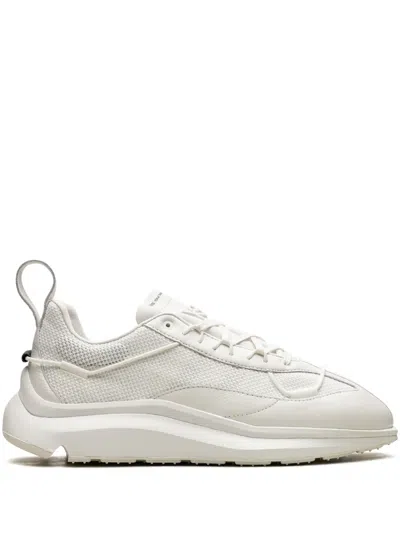 Adidas Originals Y-3 Shiku Run "triple Core White" Sneakers