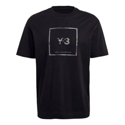 Adidas Originals Y-3 Ss21 Reflective Square Logo Short Sleeve Unisex Black