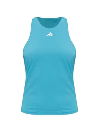 Adidas Originals Y Tennis Jersey Tank Top In Blue